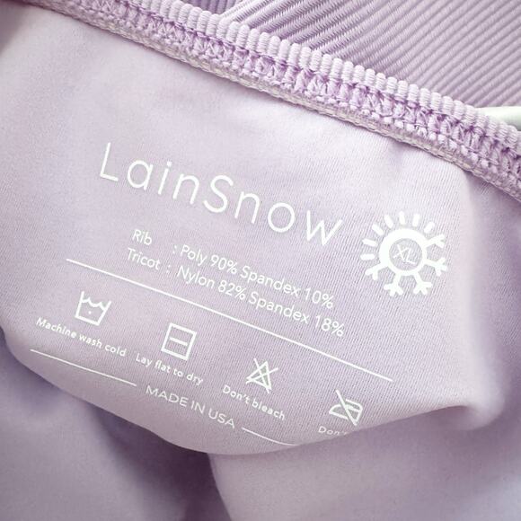 LAINSNOW Ocean Isle One Piece Swimsuit Lilac Purple XL - Picture 9 of 10